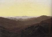 The Riesengebirge Mountains Caspar David Friedrich